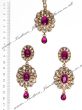American Diamond Earrings and Tikka IAUA04379 Indian Jewellery