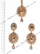 American Diamond Earrings and Tikka IGWA04385 Indian Jewellery