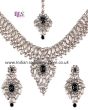 Statement Silver Kundan Necklace Set NSBK11058 Indian Jewellery