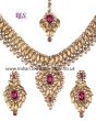 Statement Kundan Necklace Set NAUK11070 Indian Jewellery