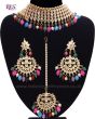 Large Kundan Choker Jewellery Set NGMK11150 Indian Jewellery
