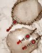 Bright Red Antique Necklace Set NGAC02573 Indian Jewellery
