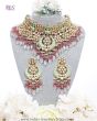 Heirloom Sabyasachi Kundan & Meenakari Matt Gold Asian Indian Bridal Jewellery BEMA11902 Indian Jewellery