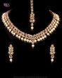 Indian Delicate Antique Flexible Necklace Jewellery Set NANA12075 Indian Jewellery
