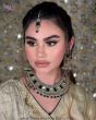 Mirror Traditional Asian Indian Jewellery Set incl Jhumkis NAWM12087C Indian Jewellery