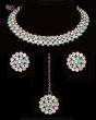 Crystal Silver Delicate Indian Jewellery NSLC12033 Indian Jewellery