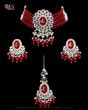 Beaded Kundan Indian Jewellery Set NSRL12236 Indian Jewellery