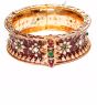 1 x Maroon Luxury Indian Meenakari Bangle 2.8 WGAP02981 Indian Jewellery
