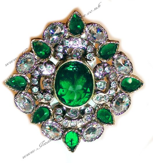 Large Mughal Ring RAGA10313 Indian Jewellery