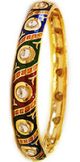 2 x Multicoloured Meenakari & Kundan Churis, 2.4 WGMK04810 Indian Jewellery