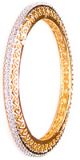 2 x Heart Filigree Indian Fine American Diamond Bangles, 2.4 WGWA03608 Indian Jewellery