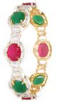 1 x Nita Ambani Inspired Indian Bangle, 2.8 WGAA04220 Indian Jewellery