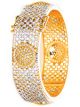 1 x Opulent Jali Fine American Diamond, CZ Bangle, 2.6 WGWA10142 Indian Jewellery
