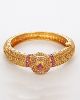 22k Effect Ruby, Rajawadi Kada Indian Bangle 2.8 WERP12250 Indian Jewellery