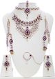 Kundan & Pearl Bridal Set - Vashita BAUL10502 Indian Jewellery