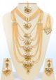 Pearl Vintage Mughal Bridal Set BANL10584 Indian Jewellery
