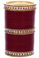 Traditional Dotted Champagne Crystal Wedding Chura - Maroon Red 2.8 UERC11816 Indian Jewellery