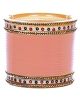 Traditional Punjabi, Dotted champagne (LCT) crystal Wedding Chura - peach UGPC12398 Indian Jewellery