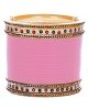 Traditional Punjabi, Dotted champagne (LCT) crystal Wedding Chura - baby pink UGPC12403 Indian Jewellery