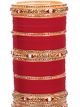 Antique Maroon Red Wedding Chura, 2.6 UARC10196 Indian Jewellery