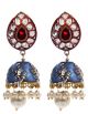 High-Quality Meenakari Elegant Jhumka EAML10357 Indian Jewellery