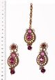 RAJNI Earrings and Tikka IAUC02665 Indian Jewellery