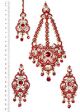 Milika Ear-Tikka-Passa Set IARC04119 Indian Jewellery