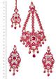 Milika Ear-Tikka-Passa Set IAPC04176 Indian Jewellery