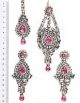 Rhumi Ear-Tikka-Passa Kundan ISPK04756 Indian Jewellery