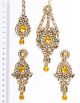 Rhumi Ear-Tikka-Passa Kundan IAYK04770 Indian Jewellery