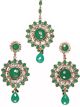 Large Round Earrings & Tikka ISGA10261 Indian Jewellery