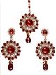 Large Round Earrings & Tikka ISRA10262 Indian Jewellery