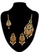 Pearl Jhoomer & Earring Set - Aarya IALC10829 Indian Jewellery