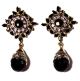 Stud Earrings With Hanging Drop ESBA02918 Indian Jewellery