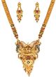 22k Effect Peacock Rani Haar NGMP04687 Indian Jewellery