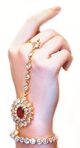 Maroon ANUSHKA Hath Panjas - HGRA0118 Indian Jewellery