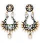 Neha Large Indian Earrings ESWA04345 Indian Jewellery