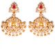 Fine American Diamond Peacock Chand EERA10408 Indian Jewellery