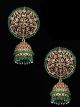 Champagne Statement Traditional Jhumka Earrings EAGA12178C Indian Jewellery