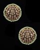 Statement Large Champagne Polki Indian Studs EAGA12190 Indian Jewellery