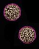 Statement Large Champagne Polki Indian Studs EAPA12191 Indian Jewellery