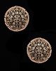 Statement Large Champagne Polki Indian Studs EAPA12194 Indian Jewellery