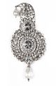 Silver Kalgi Brooch Pin KSWC10077 Indian Jewellery