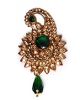 Golden Stone Paisley KAGA10102 Indian Jewellery
