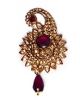 Golden Stone Paisley KAUA10104 Indian Jewellery