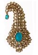 AKBAR Large American Diamond Kalgi KAGA02818 Indian Jewellery