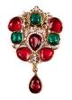Mughal Inspired Pin XAAC03866 Indian Jewellery