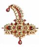 Khazana Wide Kundan Kalgi KGPK10091 Indian Jewellery