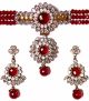 American Diamond Beaded Choker Set NGRA04108 Indian Jewellery