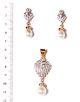 Small Indian Pendant Set NGWA04662 Indian Jewellery